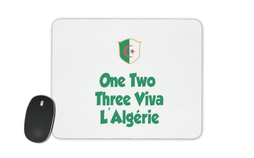  One Two Three Viva Algerie voor Mousepad