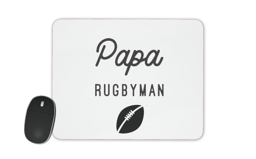  Papa Rugbyman voor Mousepad