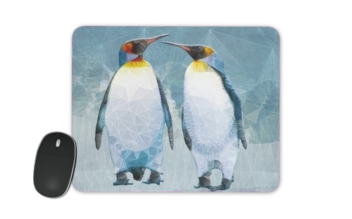  penguin love voor Mousepad