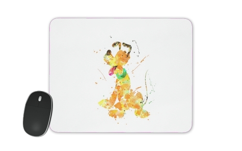  Pluto watercolor art voor Mousepad