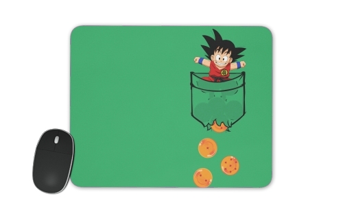  Pocket Collection: Goku Dragon Balls voor Mousepad