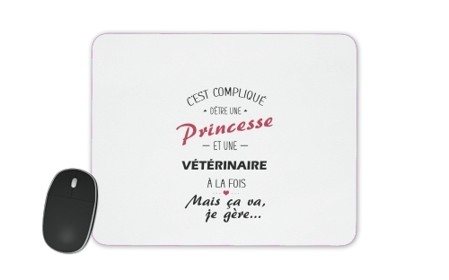  Princesse et veterinaire voor Mousepad