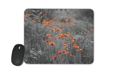 Red and Black Field voor Mousepad