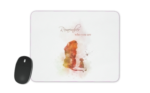  Remember Who You Are Lion King voor Mousepad