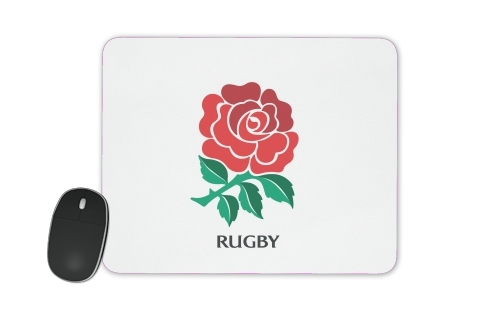  Rose Flower Rugby England voor Mousepad