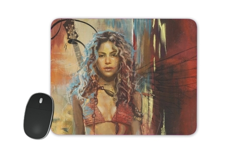  Shakira Painting voor Mousepad