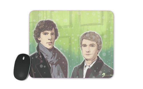  Sherlock and Watson voor Mousepad