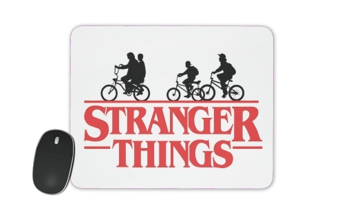  Stranger Things by bike voor Mousepad