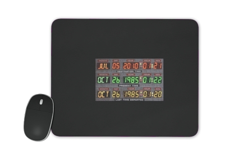  Time Machine Back To The Future voor Mousepad