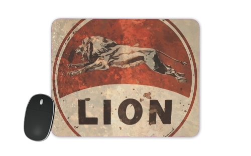  Vintage Gas Station Lion voor Mousepad