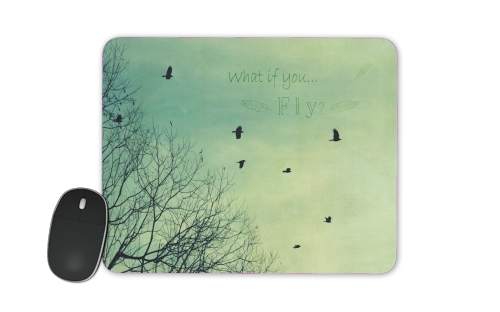  What if You Fly? voor Mousepad