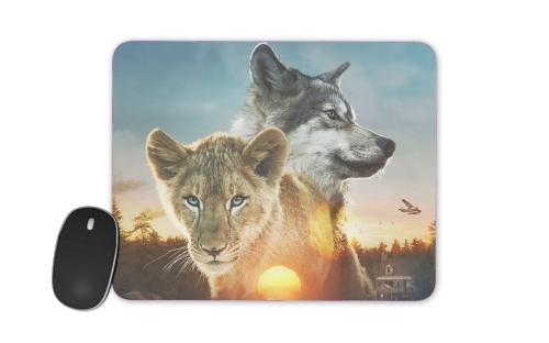  Wolf and Lion voor Mousepad