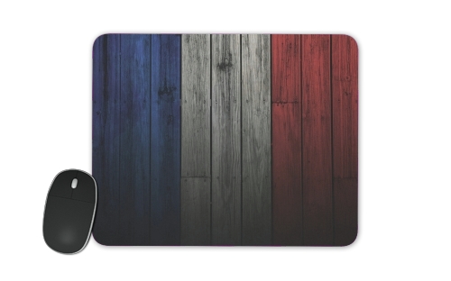 Wooden French Flag voor Mousepad