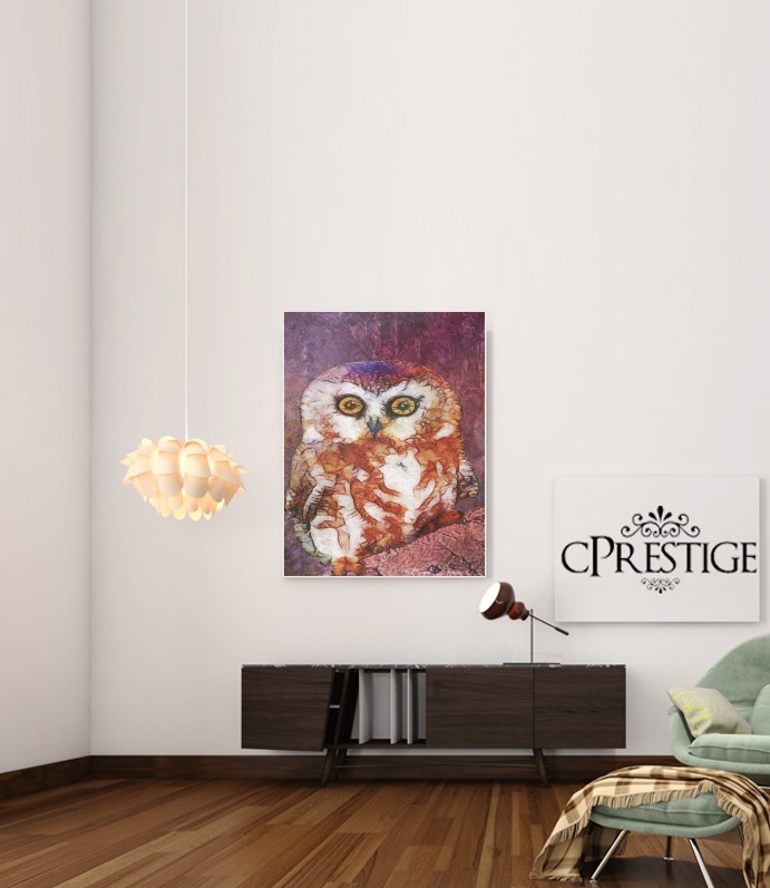  abstract cute owl voor Bericht lijm 30 * 40 cm