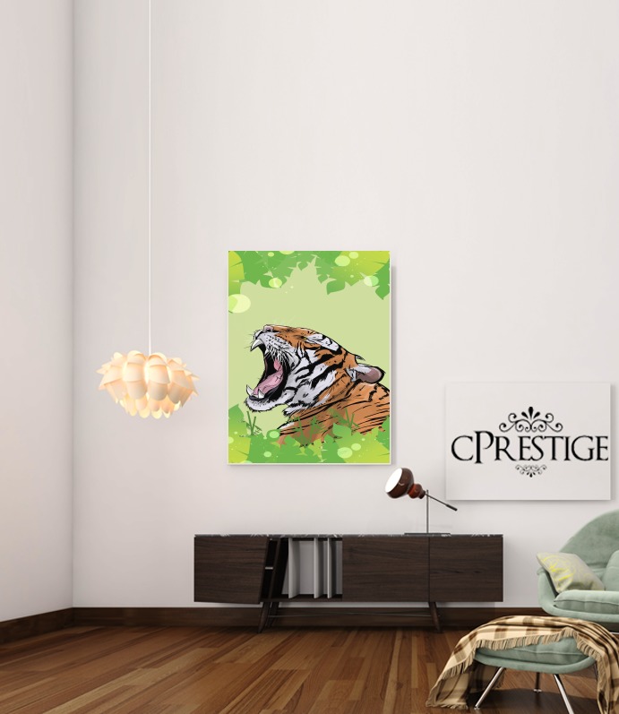  Animals Collection: Tiger  voor Bericht lijm 30 * 40 cm