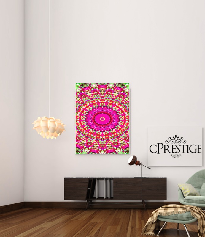  Arabesque Neon Green and Pink voor Bericht lijm 30 * 40 cm