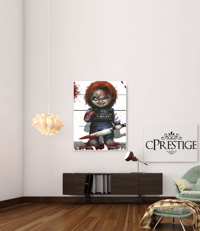  Chucky The doll that kills voor Bericht lijm 30 * 40 cm