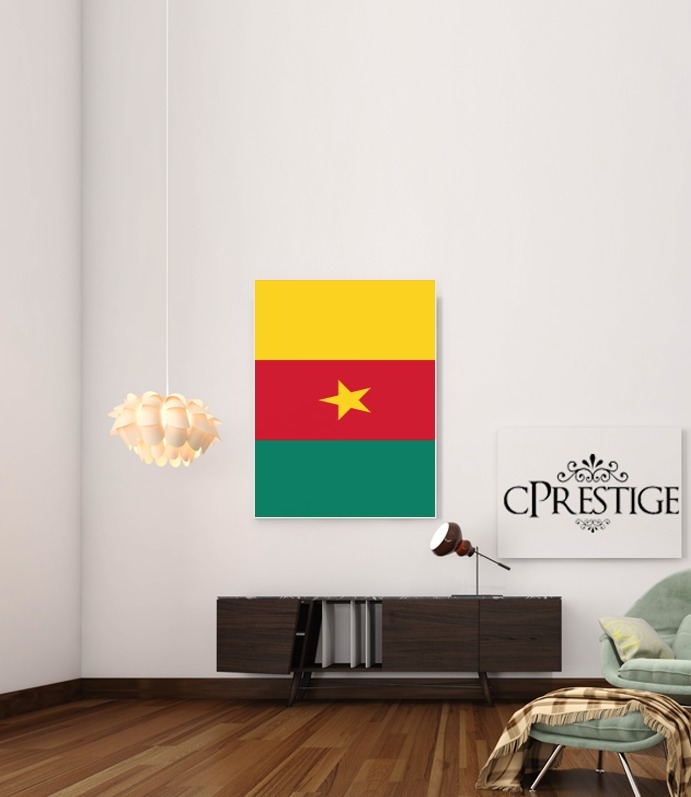  Flag of Cameroon voor Bericht lijm 30 * 40 cm