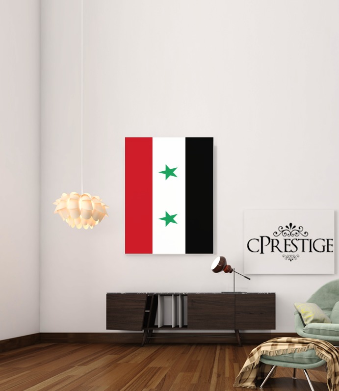  Flag of Syria voor Bericht lijm 30 * 40 cm
