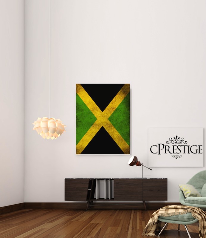  Vintage flag Jamaica voor Bericht lijm 30 * 40 cm