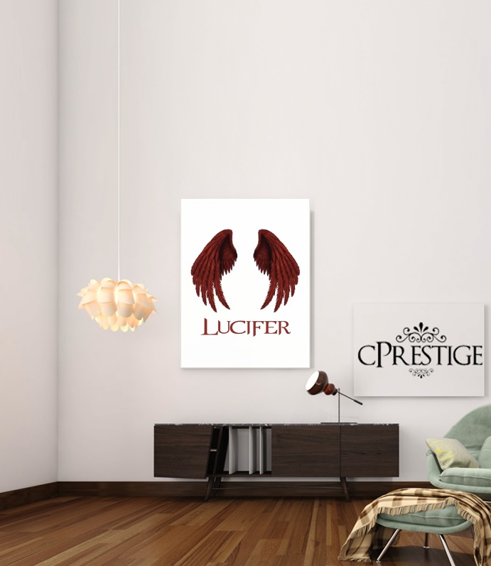  Lucifer The Demon voor Bericht lijm 30 * 40 cm