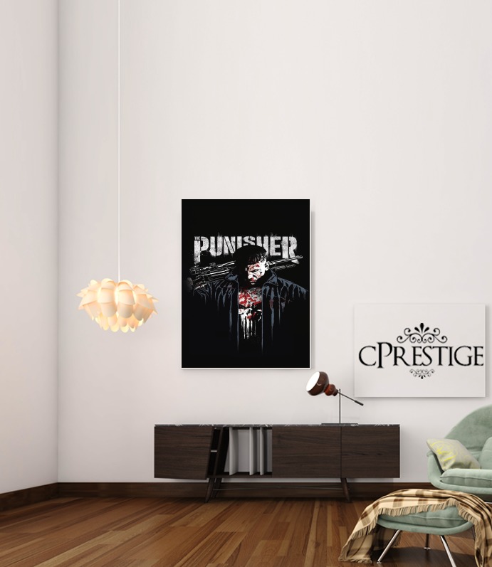 Punisher Blood Frank Castle voor Bericht lijm 30 * 40 cm