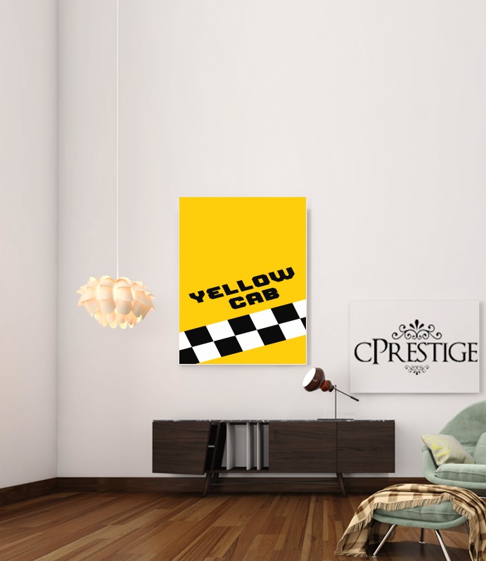  Yellow Cab voor Bericht lijm 30 * 40 cm