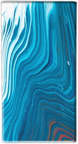  Blue Lava Pouring voor draagbare externe back-up batterij 5000 mah Micro USB