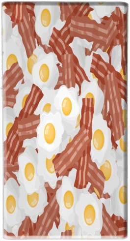  Breakfast Eggs and Bacon voor draagbare externe back-up batterij 5000 mah Micro USB