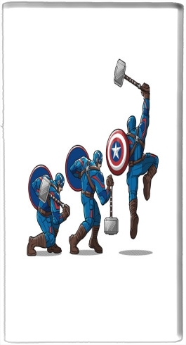  Captain America - Thor Hammer voor draagbare externe back-up batterij 5000 mah Micro USB