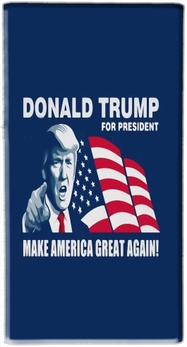  Donald Trump Make America Great Again voor draagbare externe back-up batterij 5000 mah Micro USB