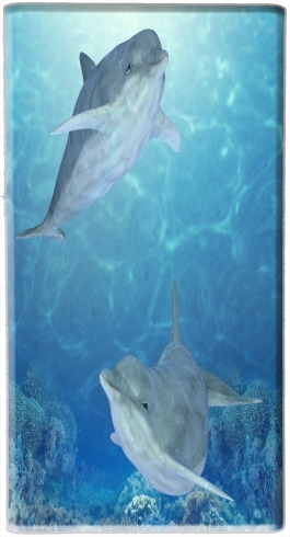  happy dolphins voor draagbare externe back-up batterij 5000 mah Micro USB