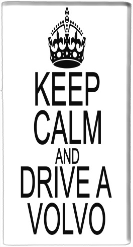  Keep Calm And Drive a Volvo voor draagbare externe back-up batterij 5000 mah Micro USB