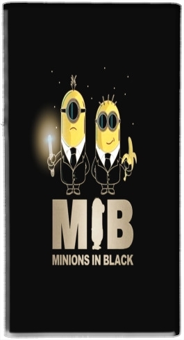  Minion in black mashup Men in black voor draagbare externe back-up batterij 5000 mah Micro USB