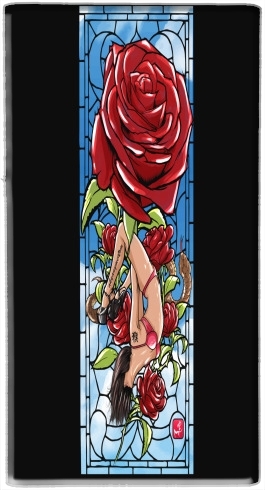  Red Roses voor draagbare externe back-up batterij 5000 mah Micro USB
