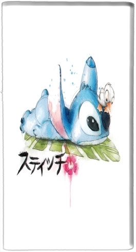  Stitch watercolor voor draagbare externe back-up batterij 5000 mah Micro USB