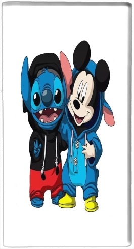  Stitch x The mouse voor draagbare externe back-up batterij 5000 mah Micro USB