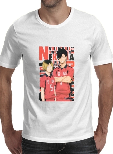   Haikyuu Nekoma voor Mannen T-Shirt