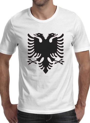  Albanie Painting Flag voor Mannen T-Shirt