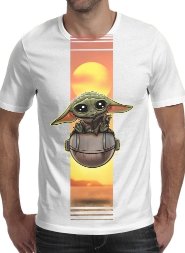  Baby Yoda voor Mannen T-Shirt