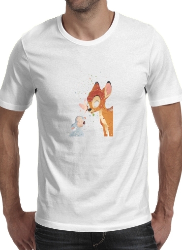  Bambi Art Print voor Mannen T-Shirt