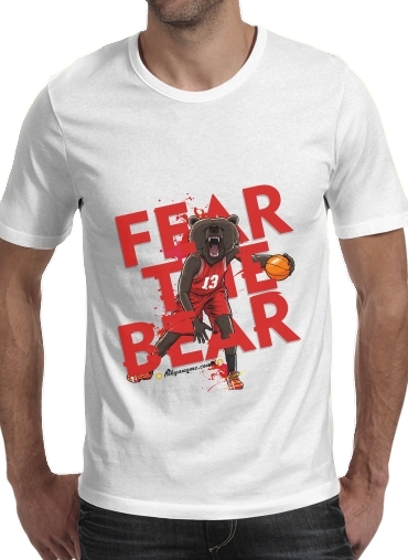  Beasts Collection: Fear the Bear voor Mannen T-Shirt