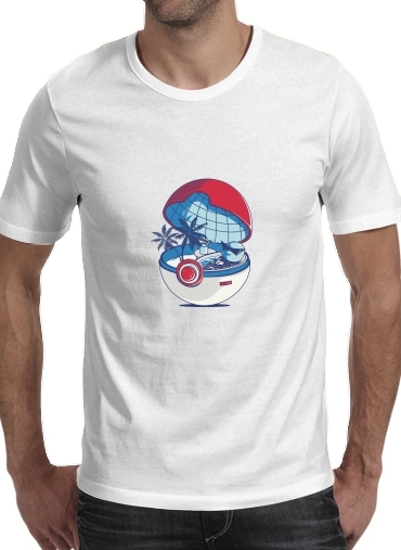  Blue Pokehouse voor Mannen T-Shirt