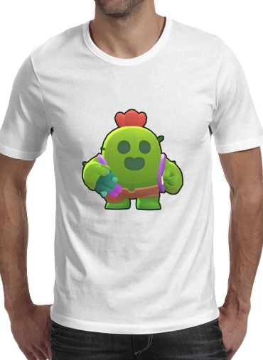  Brawl Stars Spike Cactus voor Mannen T-Shirt