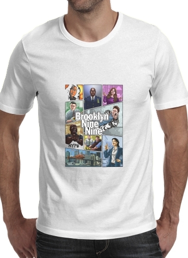  Brooklyn Nine nine Gta Mashup voor Mannen T-Shirt