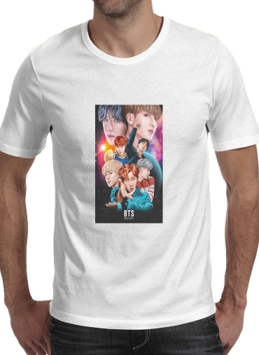  BTS DNA FanArt voor Mannen T-Shirt