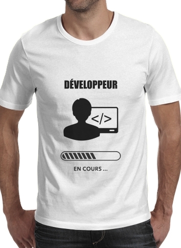  Cadeau etudiant developpeur informaticien voor Mannen T-Shirt