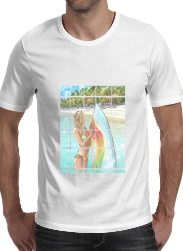  California Surfer voor Mannen T-Shirt