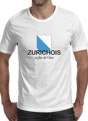  Canton de Zurich voor Mannen T-Shirt