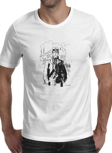  Corto Maltes Fan Art voor Mannen T-Shirt